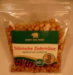 Sibirische Zedern�sse, Soja - Ger�stet in Bio- Sojaso�e